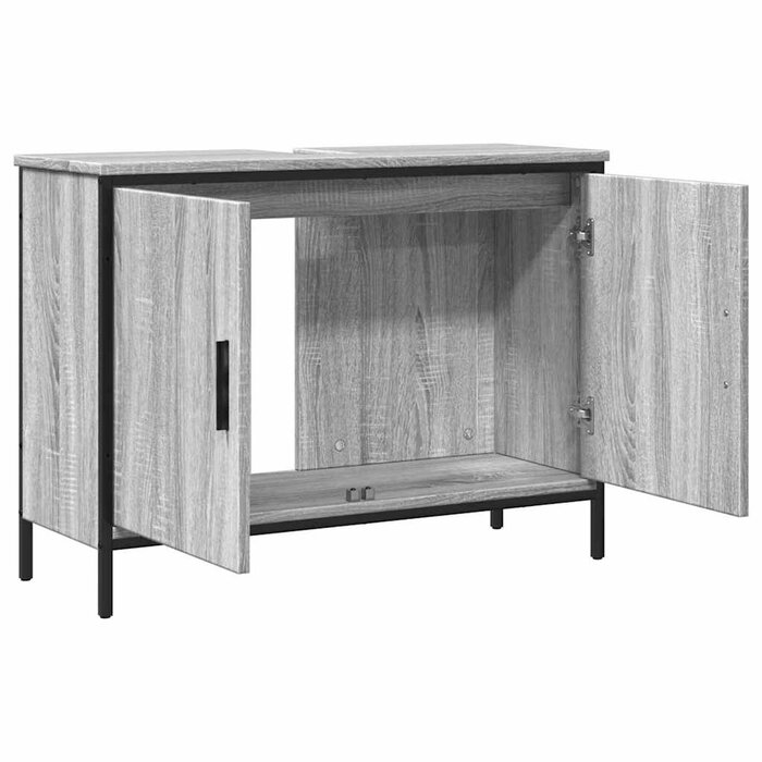 Waschbeckenunterschrank 80x30x60 cm, Sonoma-Eiche - bis zu 34% Rabatt
