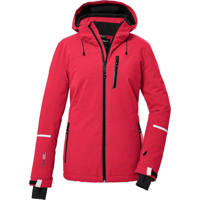 Funktionelle Damen-Skijacke grün-grau - bis zu 30% Rabatt