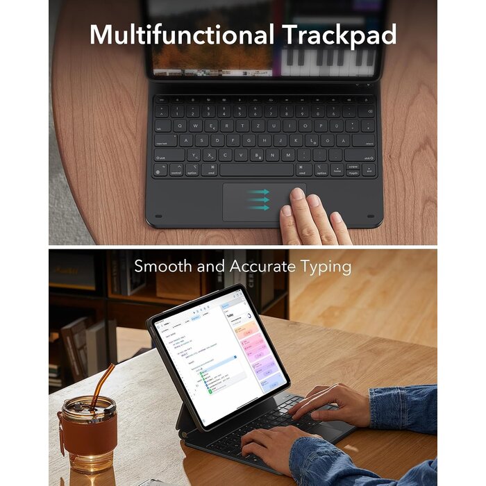 Tastatur-Hülle für iPad Pro 13 Zoll (M4, 2024) - bis zu 30% Rabatt