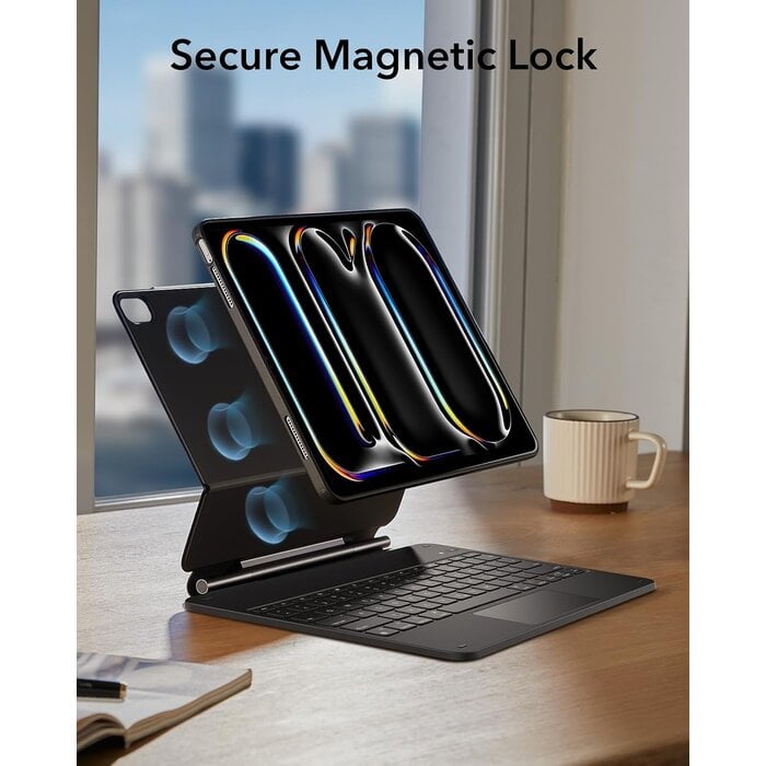 iPad Pro 13" (M4) Tastaturhülle - QWERTZ, Magnetisch - bis zu 30% Rabatt