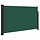 Ausziehbare Seitenmarkise 120x500 cm - Dunkelgrün - bis zu 34% Rabatt