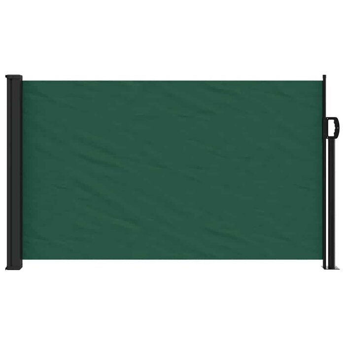 Ausziehbare Seitenmarkise 120x500 cm - Dunkelgrün - bis zu 34% Rabatt