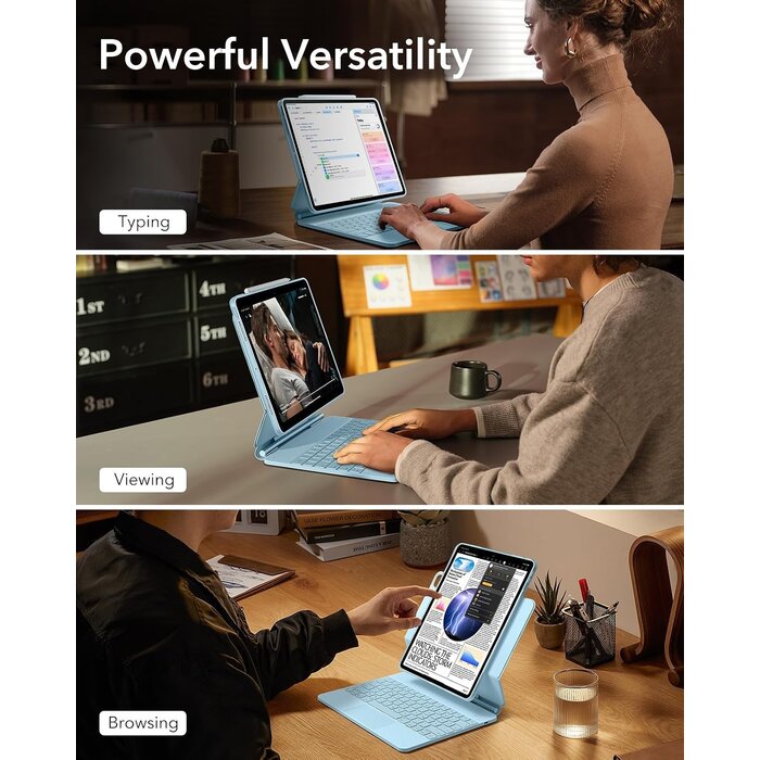 iPad Pro 13 Zoll (M4) Tastaturhülle - Abnehmbar & Magnetisch - bis zu 29% Rabatt