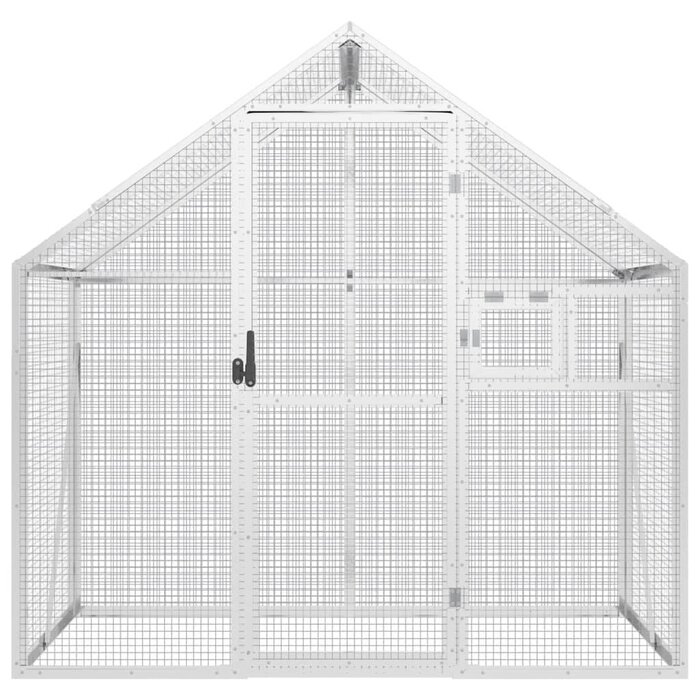 Große Aluminium-Voliere 179x100x185 cm - Jetzt bis zu 35% Rabatt sichern