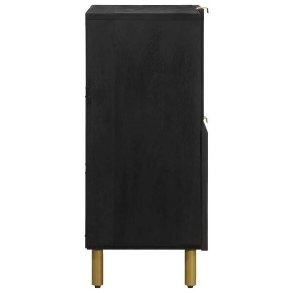Modernes Sideboard 80x33x75 cm Schwarz - Bis zu 34% Rabatt