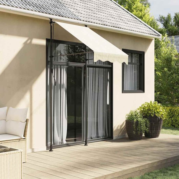 Ausziehbare Markise 100x150cm Creme - Sparen Sie bis zu 34% im Outlet