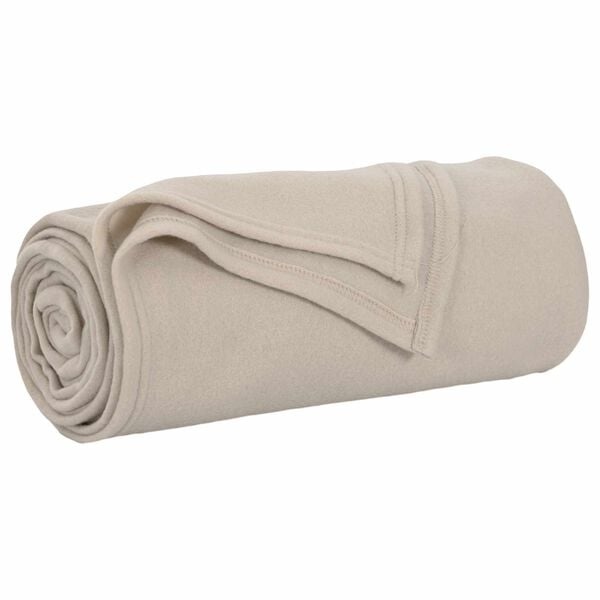 6er-Set Wohndecken Beige 170 x 130 cm - jetzt bis zu 33% sparen