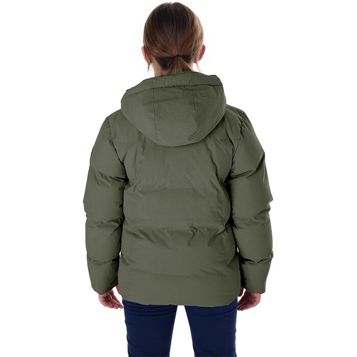 Gesteppte Mädchen-Winterjacke, wasserabweisend, Dunkelblau - bis zu 29% Rabatt