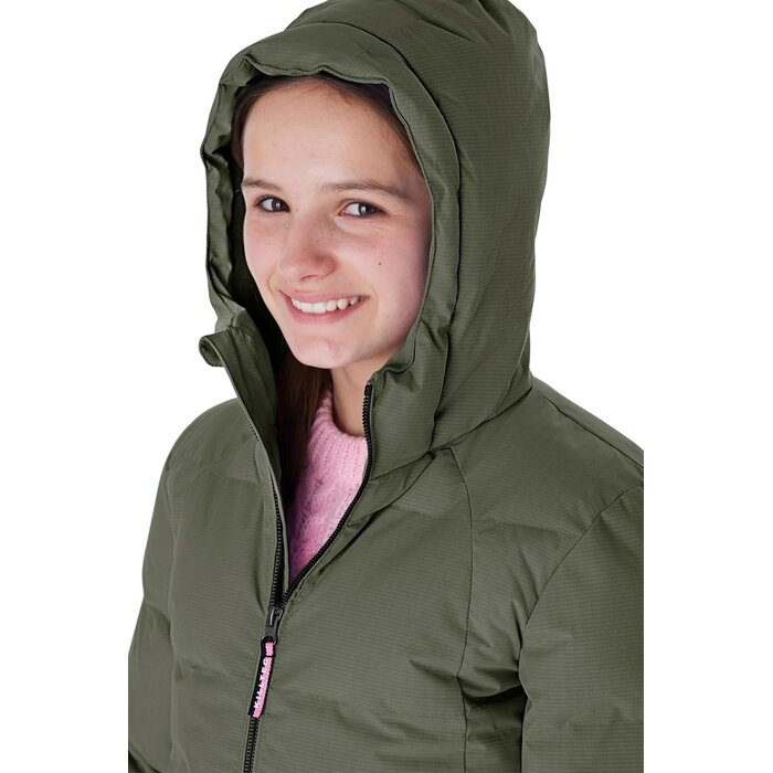 Gesteppte Mädchen-Winterjacke, wasserabweisend, Dunkelblau - bis zu 29% Rabatt