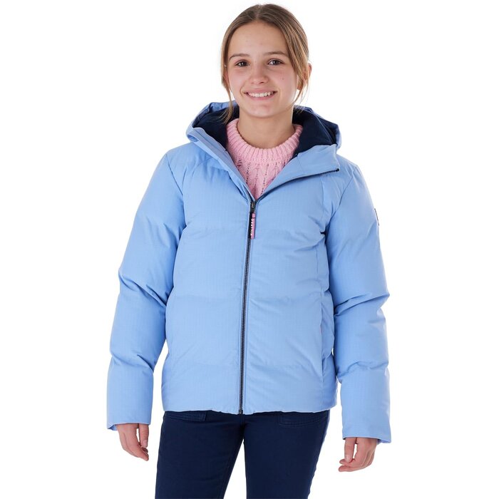 Gesteppte Mädchen-Winterjacke, wasserabweisend, Dunkelblau - bis zu 29% Rabatt