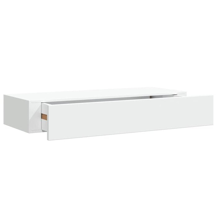 Wandregal mit Schublade 60x23,5cm - Weiß - Jetzt bis zu 33% sparen