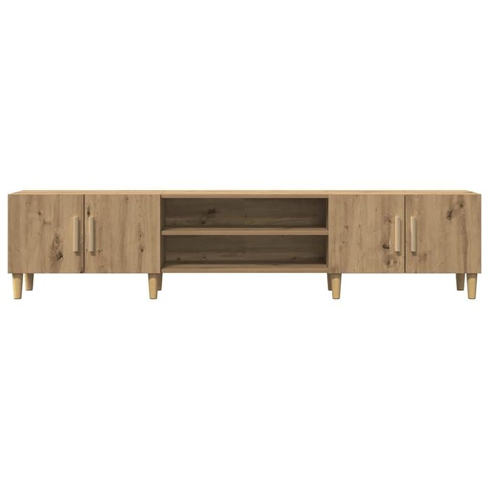 Vidaxl Moderner TV-Schrank Artisan-Eiche 180 cm - bis zu 61% reduziert