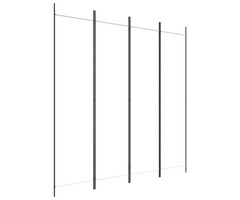 Vidaxl Raumteiler 4 Paneele 200x200 cm - Weiß - Outlet bis zu 46% sparen