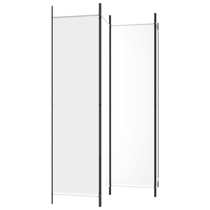 Vidaxl Raumteiler 4 Paneele 200x200 cm Weiß - Jetzt bis zu 36% Rabatt sichern