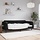 Schlafsofa 90x200 cm in Schwarz - Samt - Sparen Sie bis zu 35%!