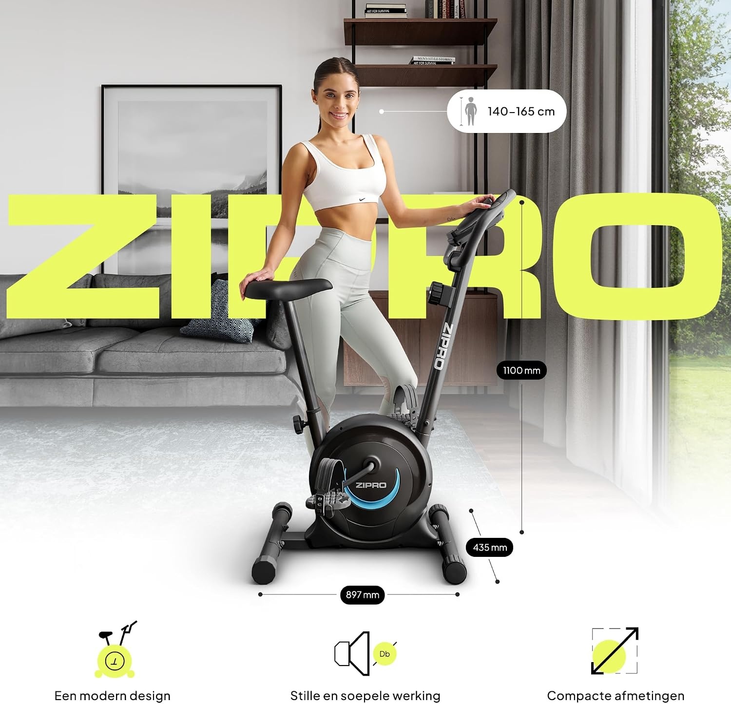Kompakter Heimtrainer - Jetzt bis zu 35% sparen - Schwarz
