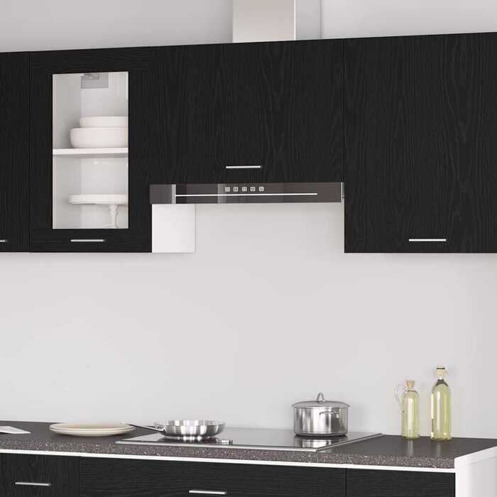Vidaxl Hängeschrank Lyon Schwarz-Eiche 60x31x40cm - Outlet bis zu 33% reduziert
