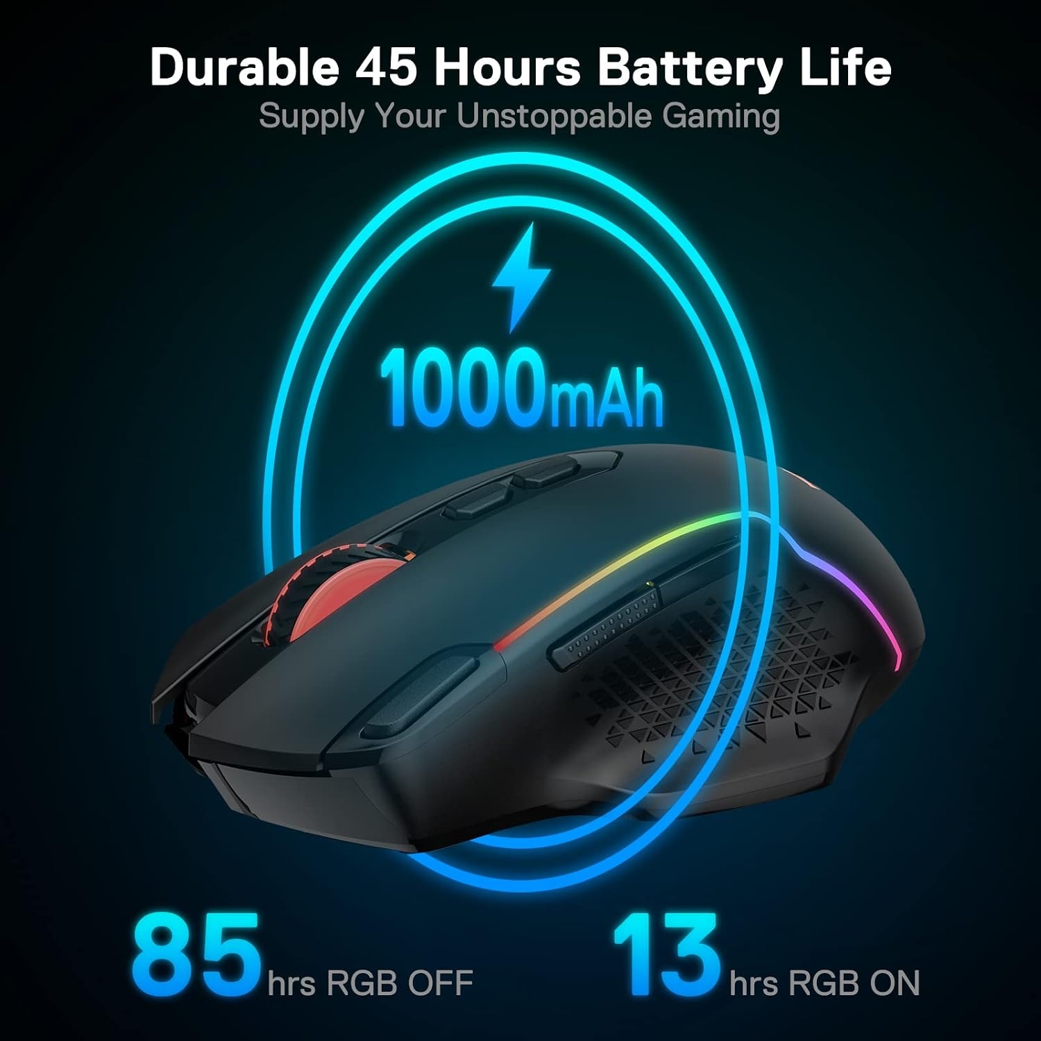 Kabellose Gaming-Maus, 10.000 DPI, RGB, bis zu 32% Rabatt