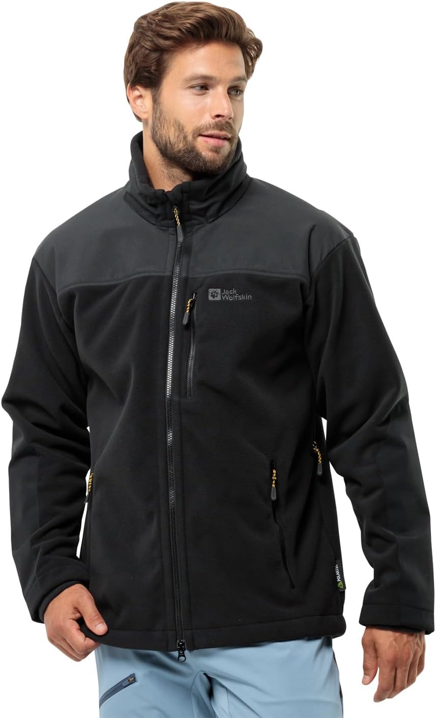 Winddichte Herren Fleecejacke mit Kapuze - bis zu 35% Rabatt im Outlet