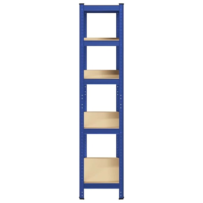 Vidaxl Schwerlastregal 180x90x40 cm, 5 Ebenen, blau - bis zu 33% günstiger