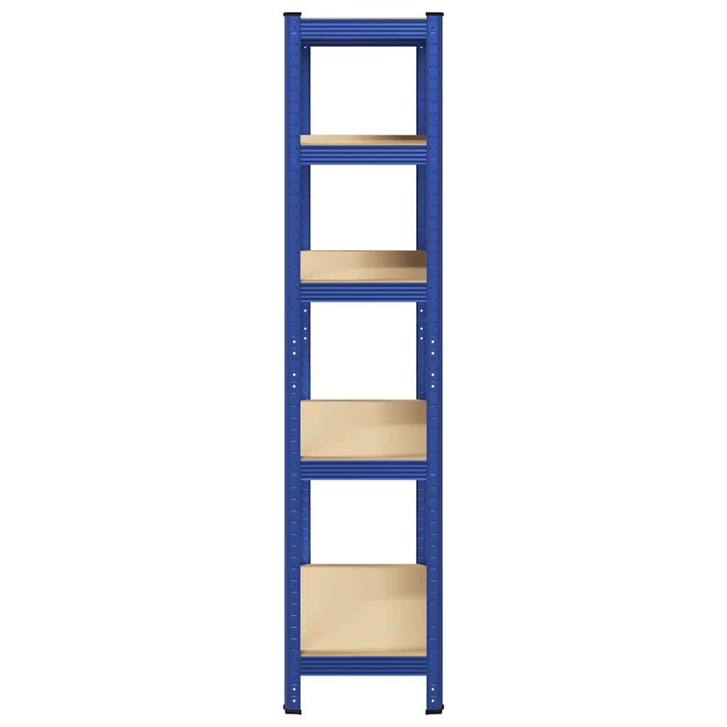 Vidaxl Schwerlastregal 180x90x40 cm, 5 Ebenen, blau - bis zu 33% günstiger