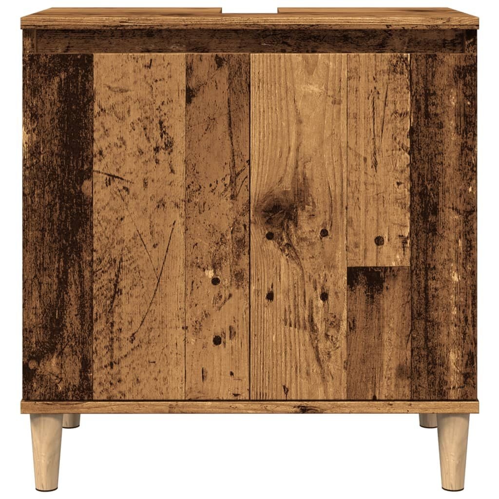 Vidaxl Waschbeckenunterschrank Altholz-Optik 58x33x60 cm - bis zu 32% reduziert
