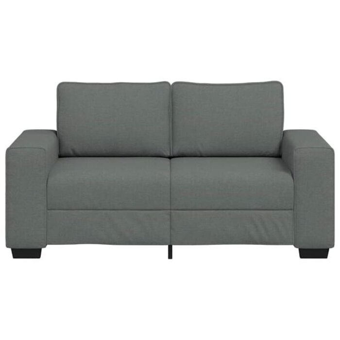 Vidaxl Gemütliches 2-Sitzer Sofa in Dunkelgrau - bis zu 35% Rabatt im Outlet