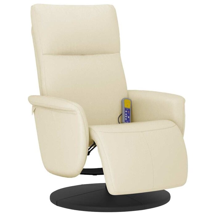 Vidaxl Verstellbarer Massagesessel in Creme - Jetzt bis zu 46% günstiger