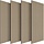 Akustik-Wandpaneele 4er-Set 120x60 cm - Holzdesign - bis zu 34% sparen