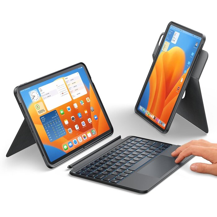 Hou Tastatur-Hülle für iPad Pro/Air 13" | QWERTZ & Touchpad | bis zu 34% Rabatt