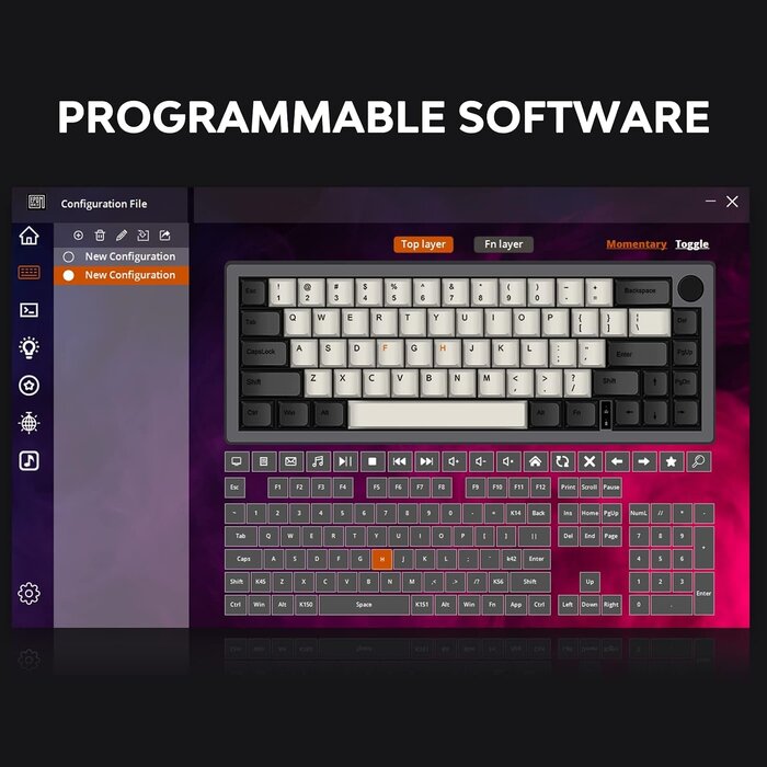 Mechanische 65% Tastatur: Gasket-Mount & RGB - Outlet: bis zu 34% Rabatt
