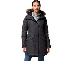 Columbia Langer Damen-Wintermantel mit Omni-Heat & Sherpa-Kapuze - bis zu 35% Rabatt
