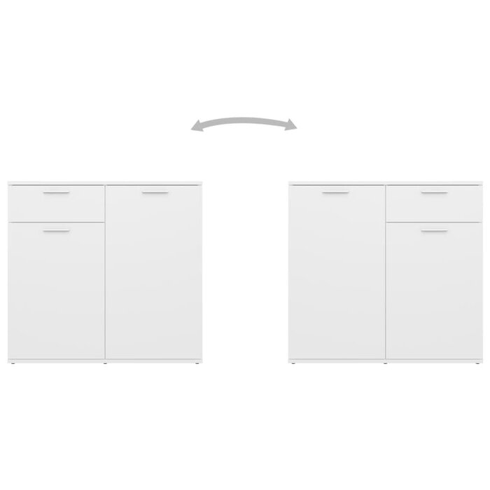 Vidaxl Modernes Sideboard in Weiß - Stilvoll & Praktisch - bis zu 54% sparen!