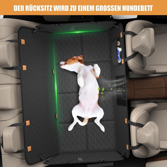 Robuste Hunde-Autodecke mit Hartschale - 127x62cm - Jetzt bis zu 29% sparen