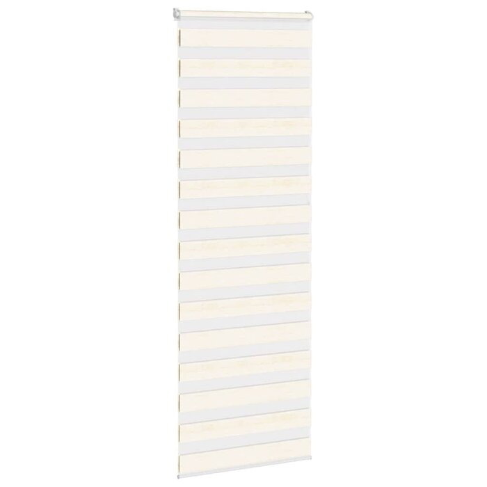 Vidaxl Doppelrollo Zebra 90x200 cm Marmorbeige - Jetzt bis zu 32% günstiger