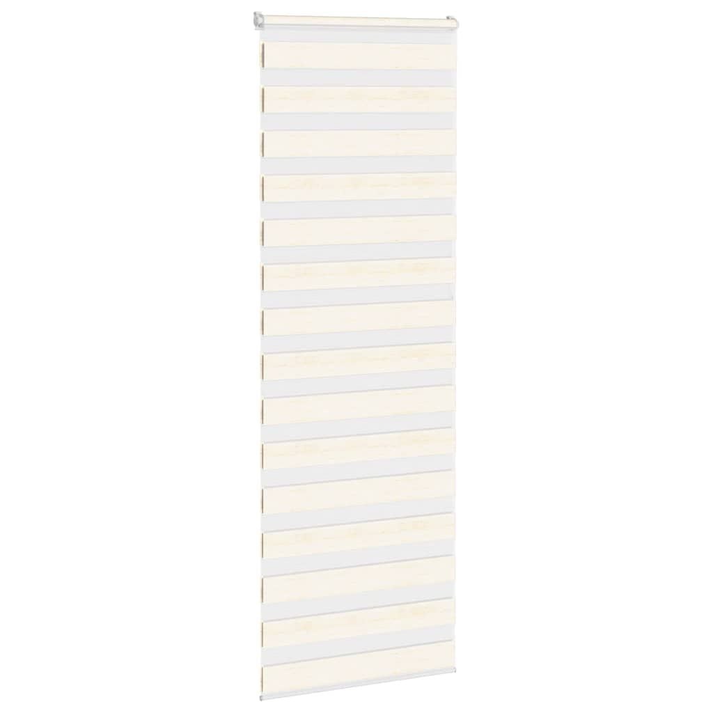 Vidaxl Doppelrollo Zebra 90x200 cm Marmorbeige - bis zu 63% günstiger