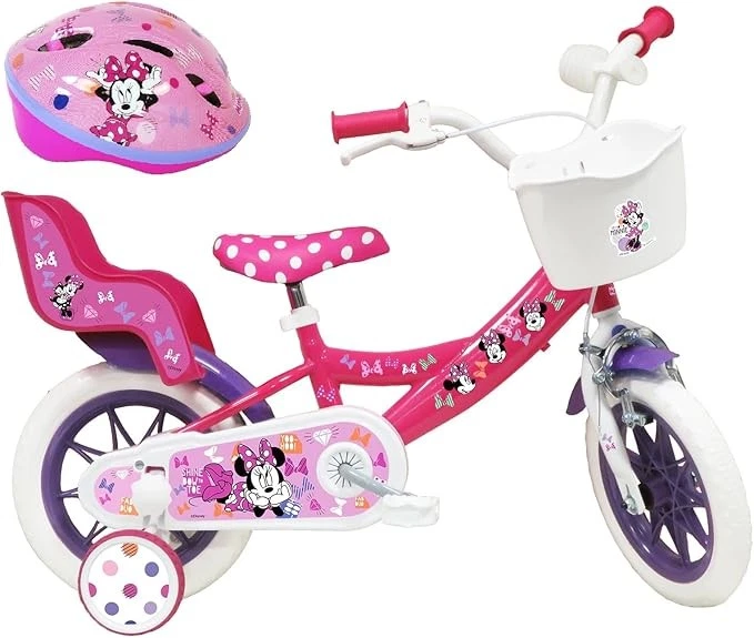 Pinkes 12 Zoll Kinderfahrrad für Mädchen - Jetzt bis zu 35% günstiger