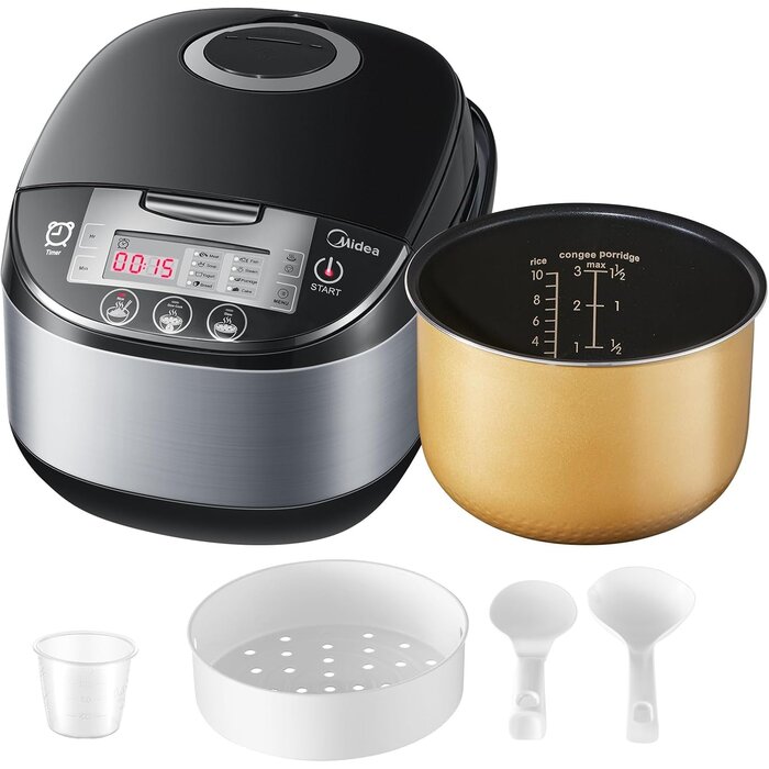 Amazon Multifunktions-Reiskocher 5L, 875W, 11 Programme - Jetzt bis zu 35% sparen