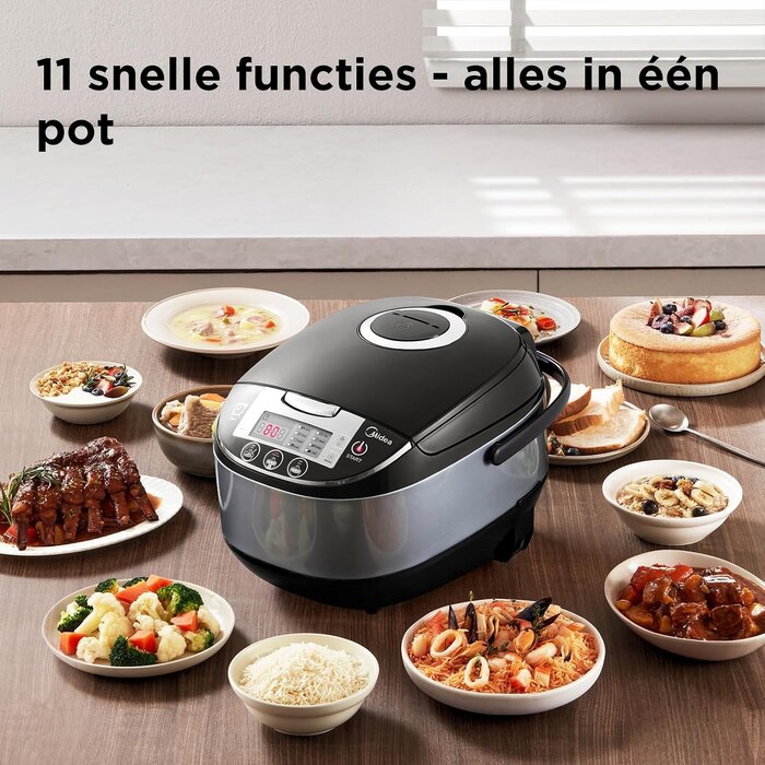 Amazon Multifunktions-Reiskocher 5L, 875W, 11 Programme - Jetzt bis zu 35% sparen