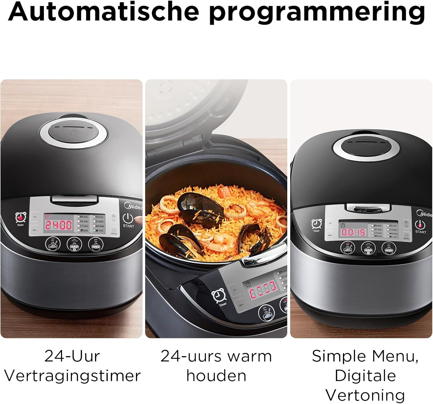 Amazon Multifunktions-Reiskocher 5L, 875W, 11 Programme - Jetzt bis zu 35% sparen
