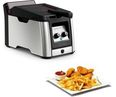 Amazon Leistungsstarke 2000W Edelstahl-Fritteuse 3,5L - bis zu 29% Rabatt