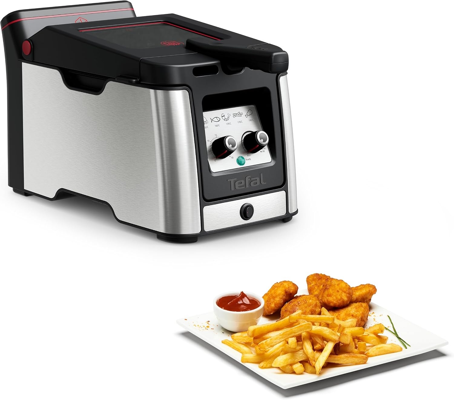 Amazon Leistungsstarke 2000W Edelstahl-Fritteuse 3,5L - bis zu 29% Rabatt