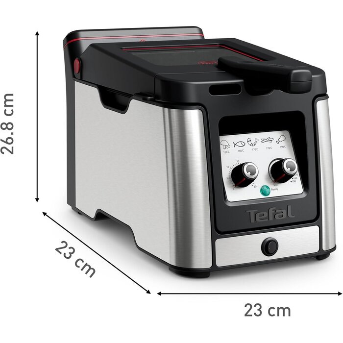 Amazon Leistungsstarke 2000W Edelstahl-Fritteuse 3,5L - bis zu 29% Rabatt