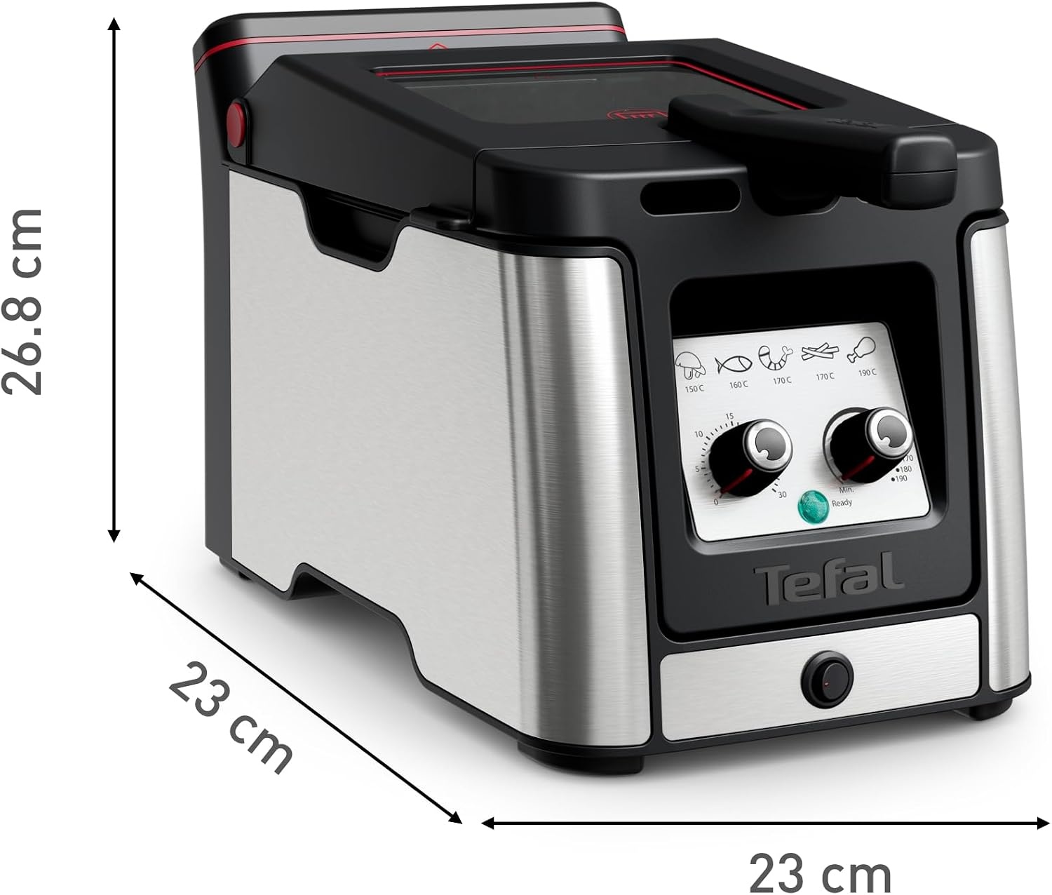 Amazon Leistungsstarke 2000W Edelstahl-Fritteuse 3,5L - bis zu 29% Rabatt