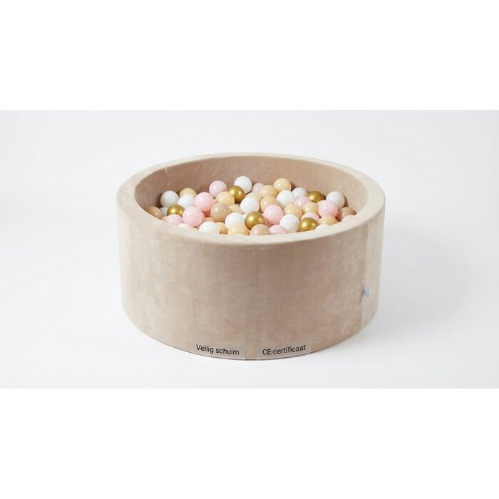 Luxus Bällebad Beige 90x40cm mit 300 Bällen - Bis zu 42% Rabatt