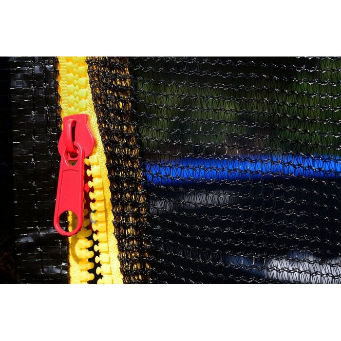 Gartentrampolin 183 cm mit Sicherheitsnetz - Regenbogenfarben - bis zu 31% sparen