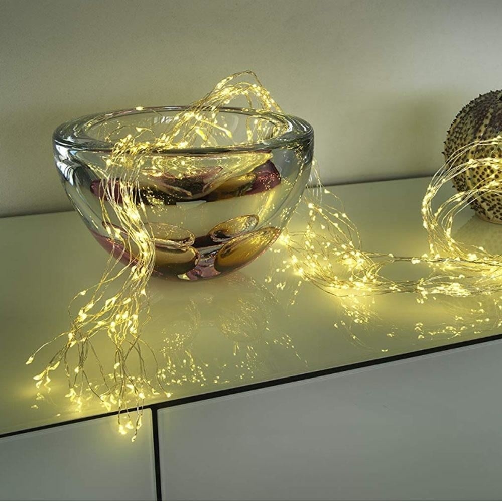 LED-Lichterkette 30m, 300 LEDs, warmweiß, 8 Modi - bis zu 31% Rabatt