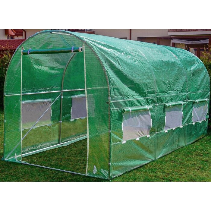 Großer Folientunnel 10m² - 400x250x200 cm - bis zu 37% Rabatt