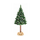 Künstlicher Weihnachtsbaum 220 cm, Schnee & Holzstamm - bis zu 23% sparen