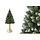Künstlicher Weihnachtsbaum 180 cm Naturstamm mit eisigen Zweigen - bis zu 28% sparen